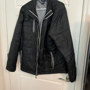 Charles River Apparel Men's Black Puffer Jacket